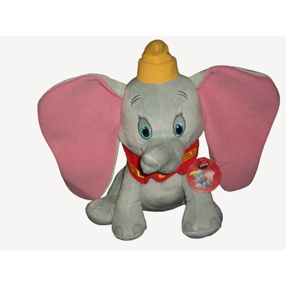Disney Dumbo 12" Plush Elephant Kohl's Cares Soft Stuffed Animal Stuffie - Picture 2 of 8